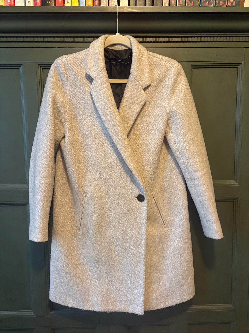 Grey/Cream Zara Trenchcoat